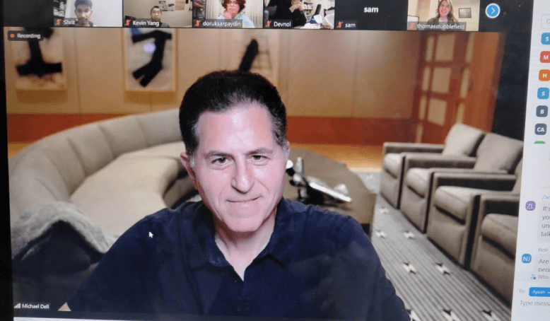 A talk with Michael Dell (CEO of Dell)